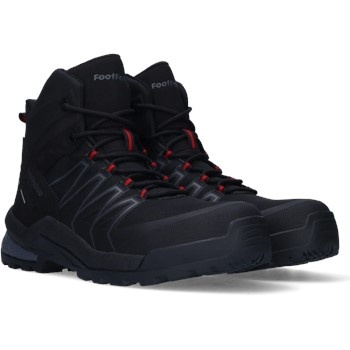 FootFellas Jordan F121002-079 S3S Hoog Zwart Werkschoen