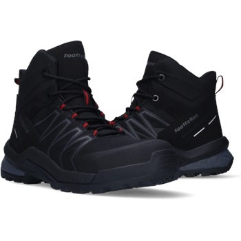 FootFellas Jordan F121002-079 S3S Hoog Zwart Werkschoen