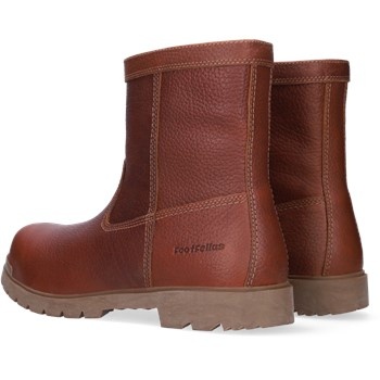FootFellas Morrow F101004 S7S Hoog Bruin Werkschoen