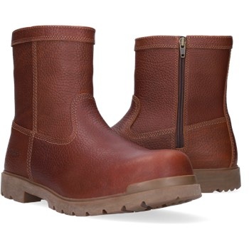 FootFellas Morrow F101004 S7S Hoog Bruin Werkschoen