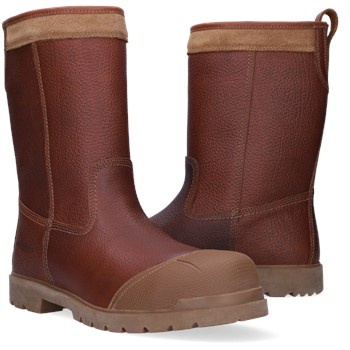 FootFellas Murdock F101005 S7S Hoog Bruin Werklaars