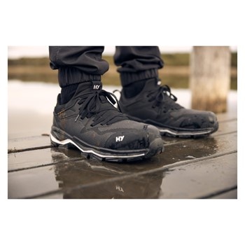 Hard Yakka Icon S1P  Y60337 Hoog Zwart Werkschoen