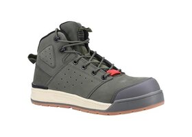 Hard Yakka Lace Zip  3056 S1P  Y60329 Hoog Grijs Werkschoen