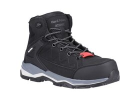 Hard Yakka Atomic S1P Y60335 Hoog Zwart Werkschoen