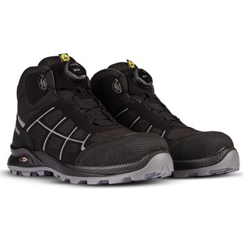 Grisport Safety Cross Don /33634 S3S Hoog Zwart Werkschoen