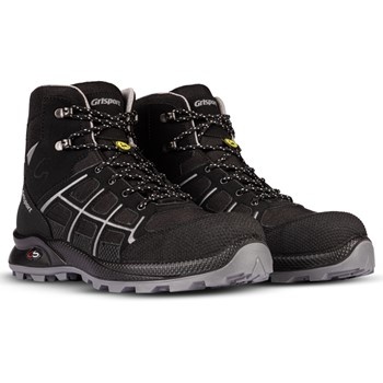 Grisport Safety Cross Bolt  33635 S3S Hoog Zwart Werkschoen
