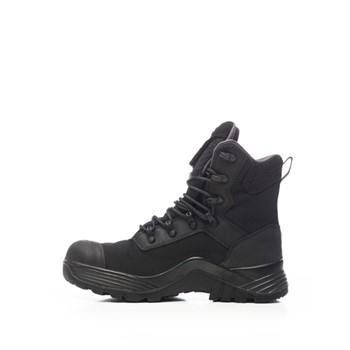 Lavoro S.a.s.  1675.10 Hoog Zwart Werkschoen