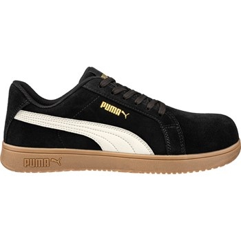 Puma Iconic Blk/gum Low S1PL 644400 Laag Zwart Werkschoen