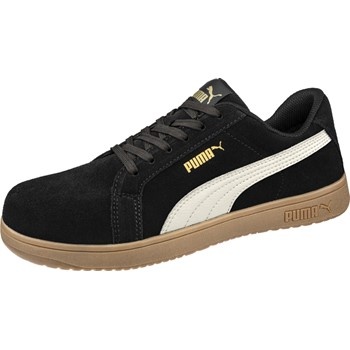 Puma Iconic Blk/gum Low S1PL 644400 Laag Zwart Werkschoen