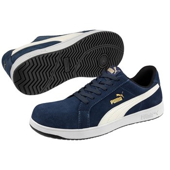 Puma Iconic Suede Navy  640020 S1PL Laag Blauw Werkschoen
