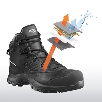 Haix Black Eagle Safety 610 610052 S7 Hoog Zwart Werkschoen