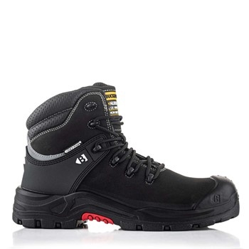 Buckbootz  Boots Nubuckz NKZ102BLK  S3 Hoog Zwart Werkschoen