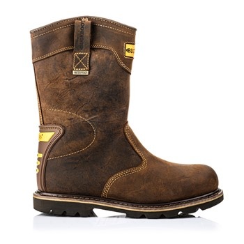 Buckbootz  Boots 701SMWP SB Hoog Bruin Werklaars