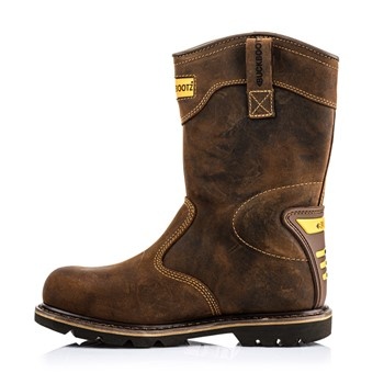 Buckbootz  Boots 701SMWP SB Hoog Bruin Werklaars