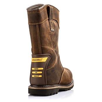 Buckbootz  Boots 701SMWP SB Hoog Bruin Werklaars