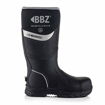 Buckbootz  BBZ6000 Neopreen S5 Hoog Zwart Werklaars