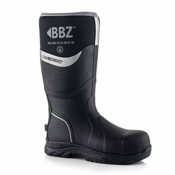 Buckbootz  BBZ6000 Neopreen S5 Hoog Zwart Werklaars