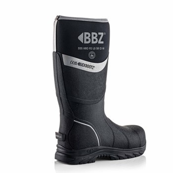 Buckbootz  BBZ6000 Neopreen S5 Hoog Zwart Werklaars