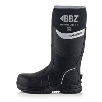 Buckbootz  BBZ6000 Neopreen S5 Hoog Zwart Werklaars
