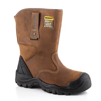 Buckbootz  BSH010 S3 Hoog Bruin Werklaars