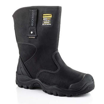 Buckbootz  BSH010 S3 Hoog Zwart Werklaars