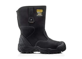 Buckbootz BSH010 S3 Hoog Zwart Werklaars