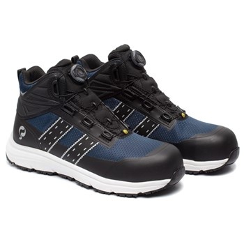 Quick Sport Go QS0912 Quick Lock S3S Hoog Zwart Werkschoen