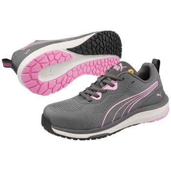Puma Celerity Knit Pink  S1PS 642980 Laag Grijs Werkschoen