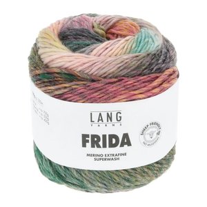 LangYarns Lang Yarns - Frida 100 gram Groen/Oranje