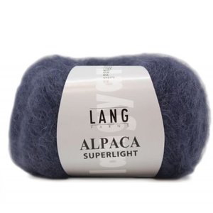 LangYarns Lang Yarns - Alpaca Superlight 25 gram Jeansblauw