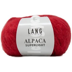LangYarns Lang Yarns - Alpaca Superlight 25 gram Rood