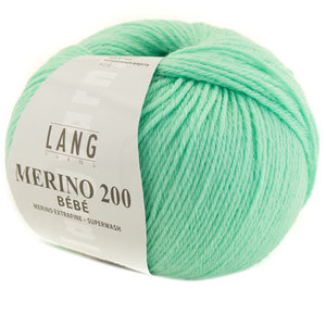 LangYarns Lang Yarns - Merino 200 - 50 gram Mintgroen
