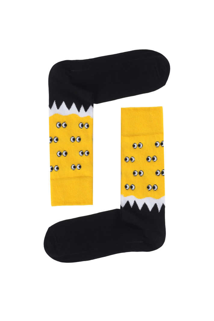 Socks++ Yellow Goofy Socks