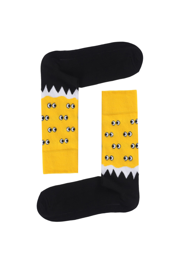 Yellow Goofy Socks