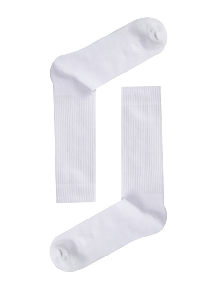 Socks++ White Performance Socks