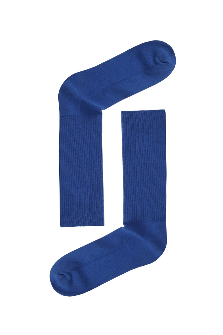 Blue Athletic Socks