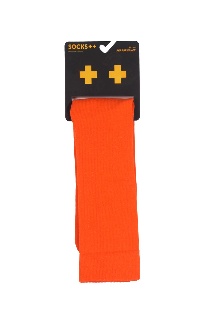 Orange Athletic Socks