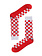 Red Checker Athletic Socks