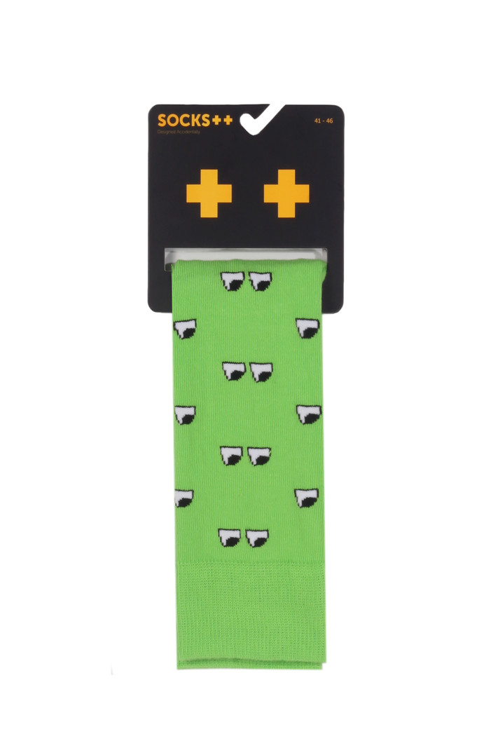 Green Chasing Socks