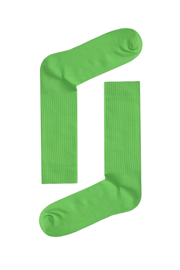 Green Athletic Socks