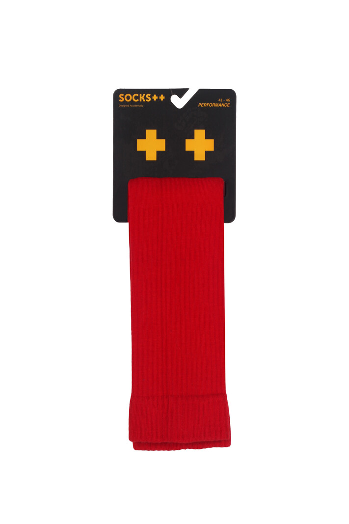 Red Athletic Socks