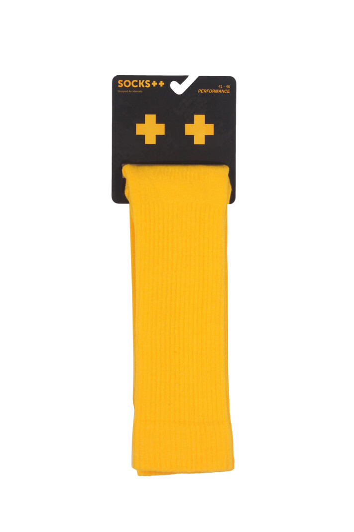 Yellow Athletic Socks