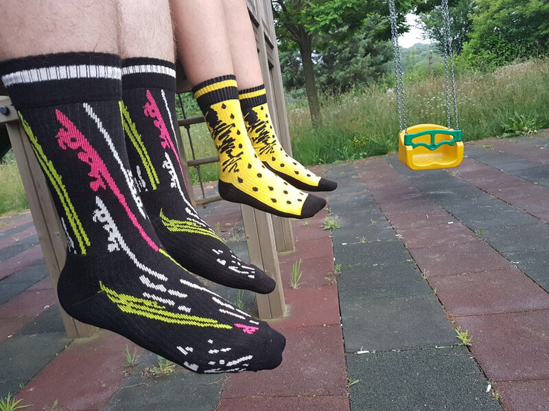 Falling AthleticSocks