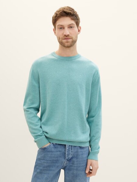 Tom Tailor Basic crewneck knit 1039805