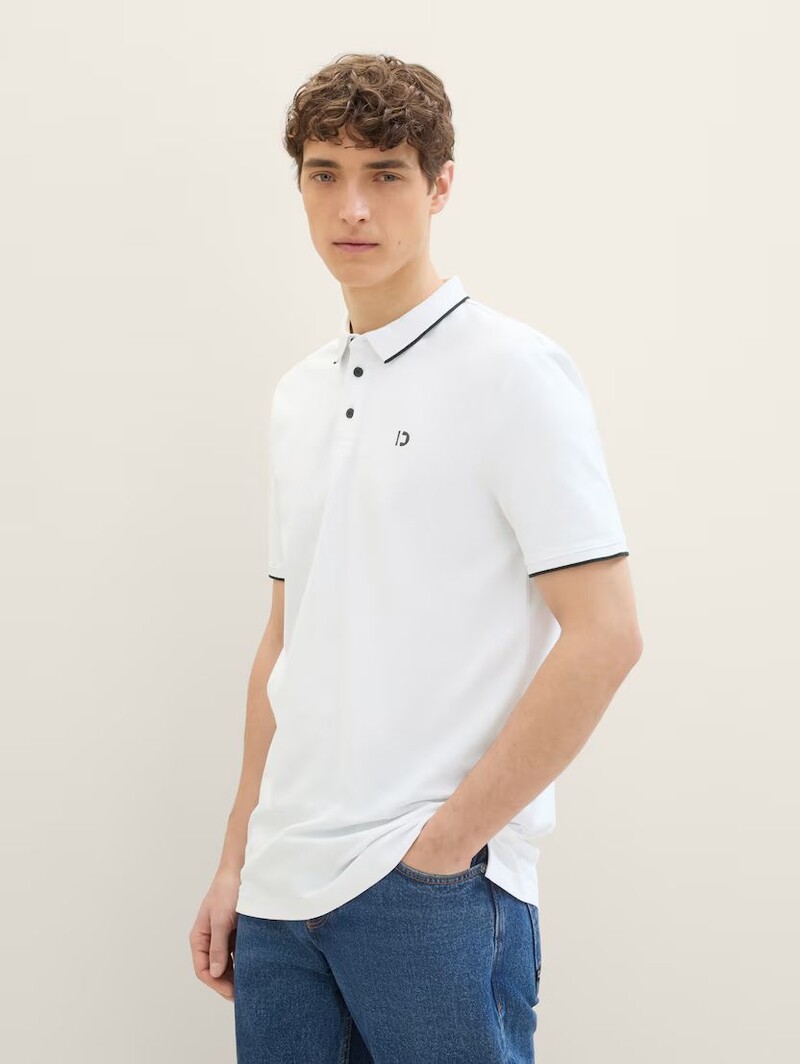 Tom Tailor Polo with tipping 1040473