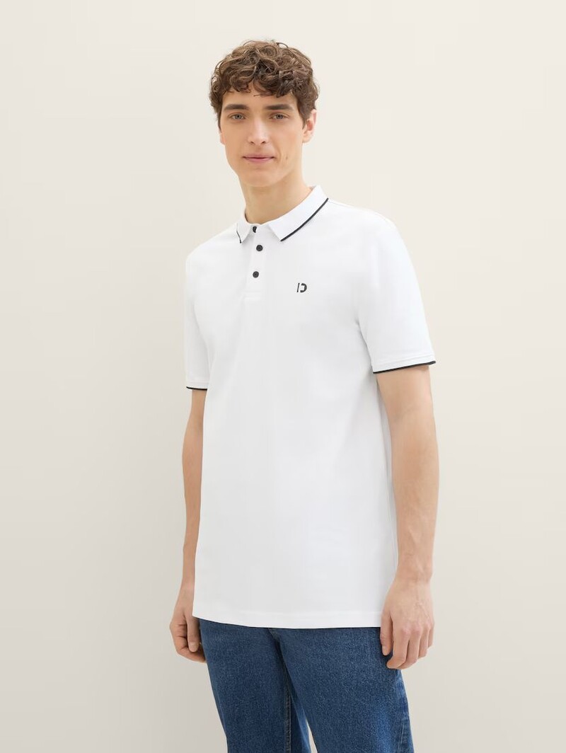 Tom Tailor Polo with tipping 1040473