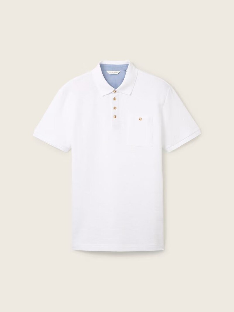 Tom Tailor Decorated structured polo 1041808