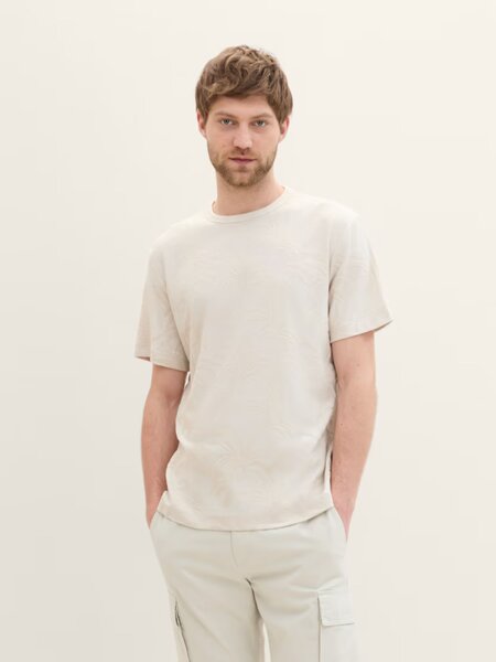 // Jaquard t-shirt