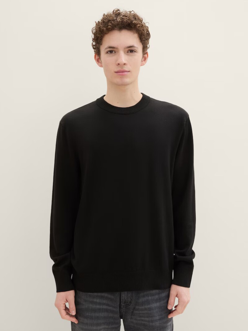 Tom Tailor Basic crewneck knit 1042509