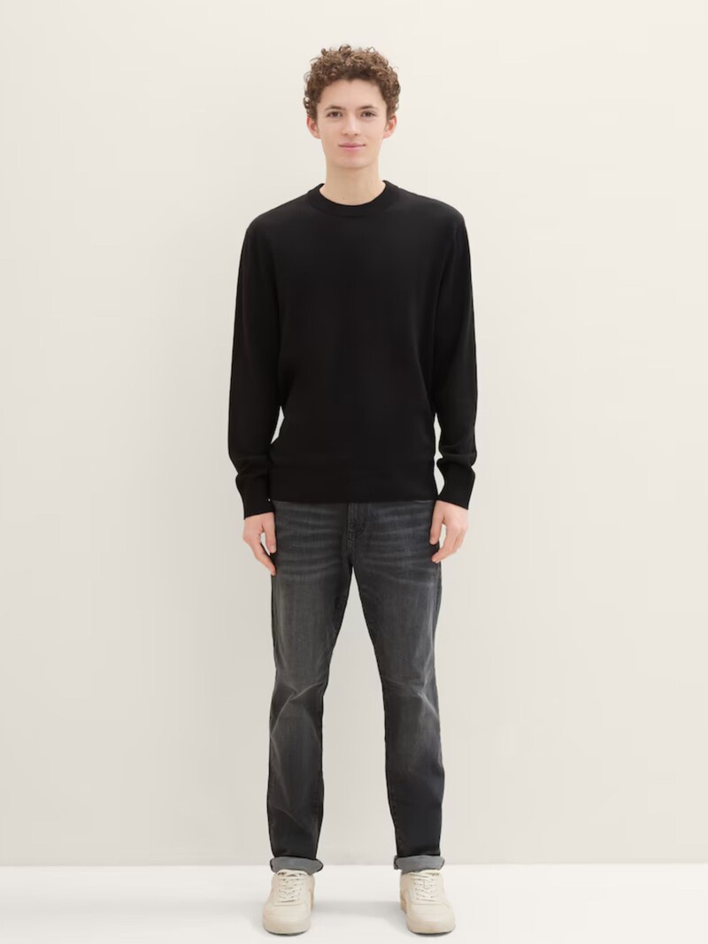 Tom Tailor Basic crewneck knit 1042509